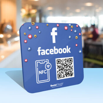 Facebook NFC Plate
