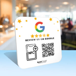 Google Reviews NFC Plate