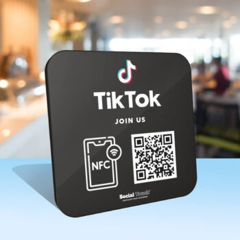 TikTok NFC plate