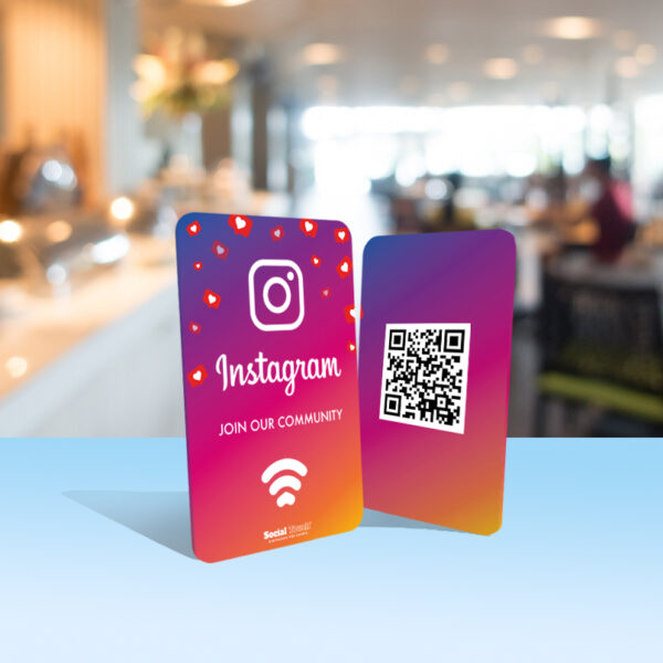 Instagram NFC card
