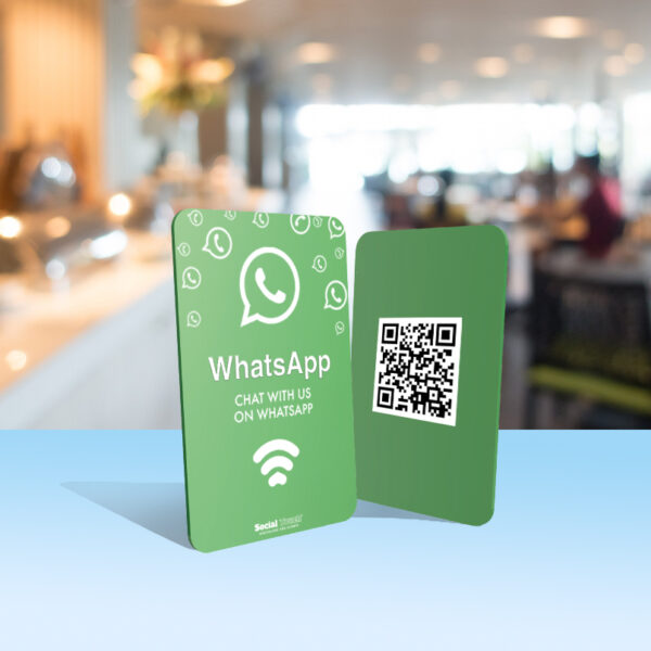 Whatsapp NFC card